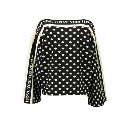 Blugirl Black Acrylic Women Sweater