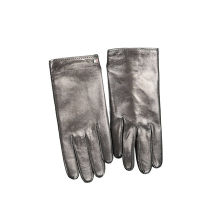 Tommy Hilfiger – Schwarze Lederhandschuhe