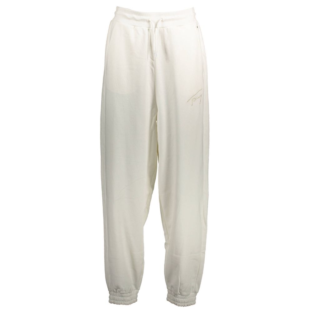 Tommy Hilfiger – Weiße Baumwollhose