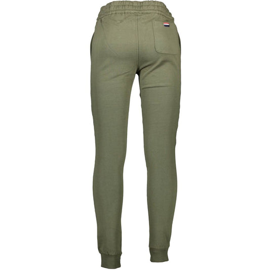 US POLO ASSN. Grüne Baumwollhose