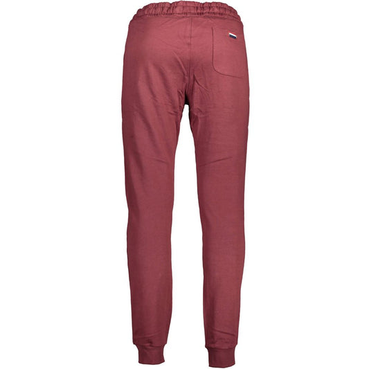 US POLO ASSN. Lila Baumwollhose
