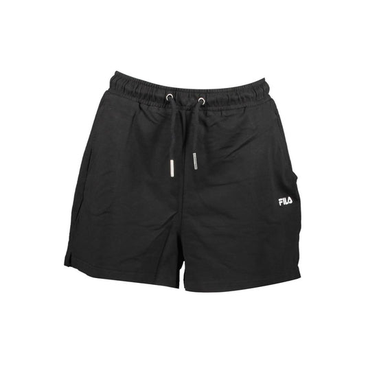 Fila Schwarze Baumwollhose