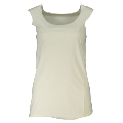 Patrizia Pepe Weißes Elastan-Tanktop