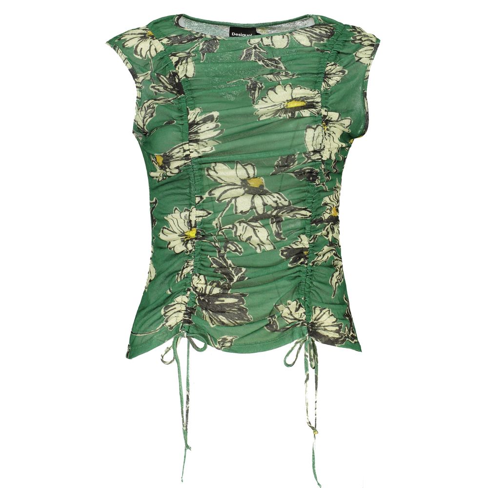 Desigual Grünes Polyester-Tanktop