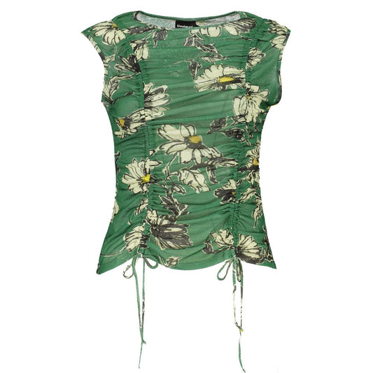 Desigual Grünes Polyester-Tanktop