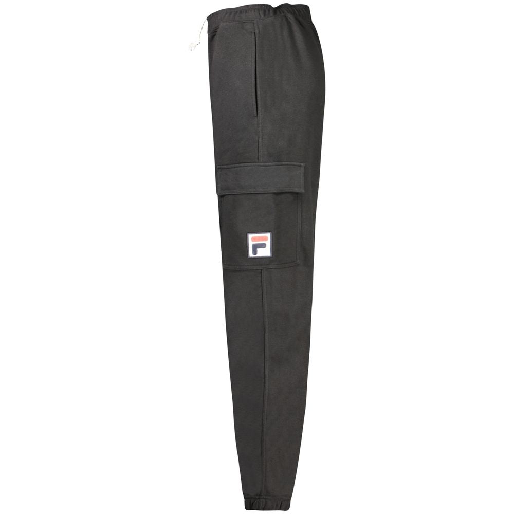 Fila Schwarze Baumwollhose