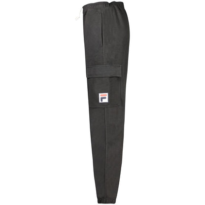 Fila Schwarze Baumwollhose