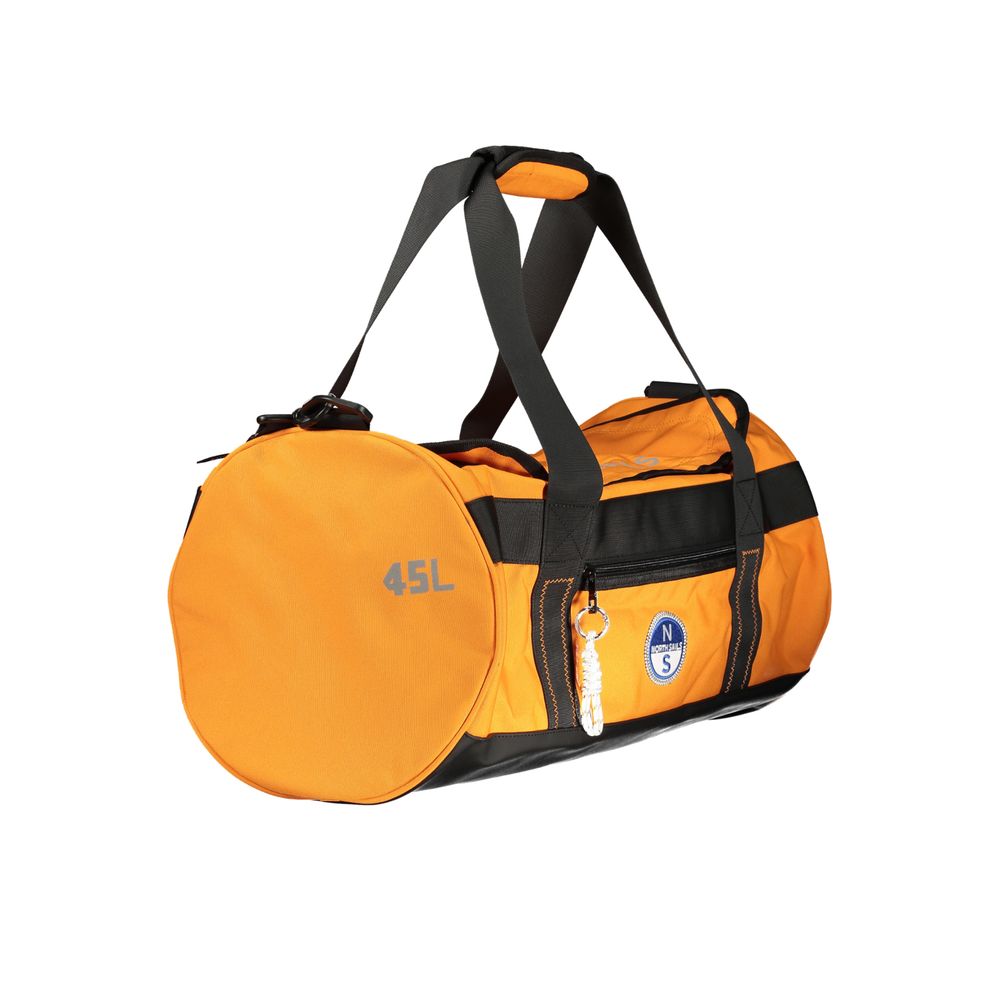 North Sails – Orangefarbene Polyester-Handtasche