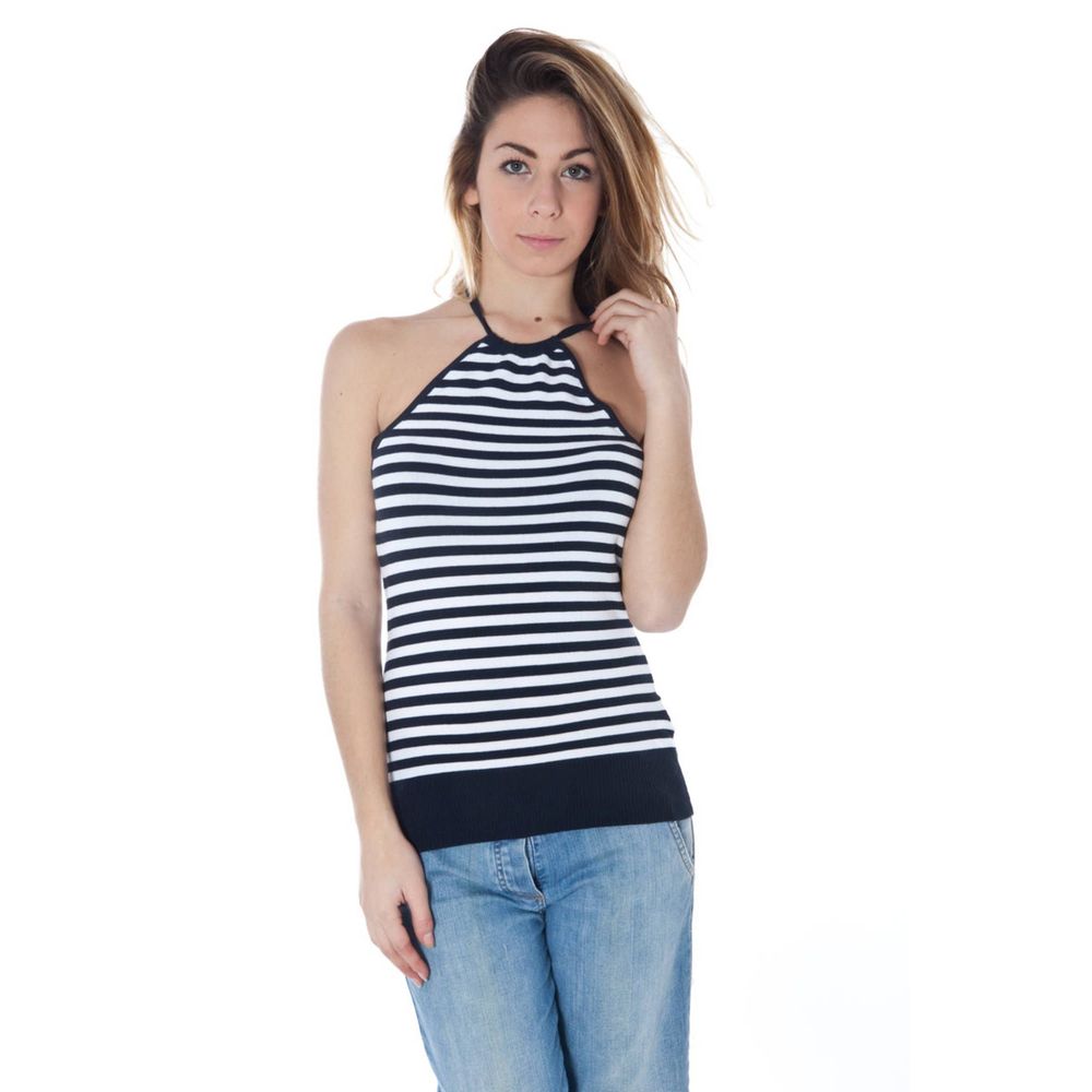 Datch Blaues Baumwoll-Tanktop