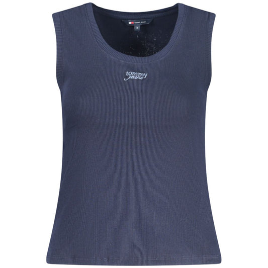 Tommy Hilfiger – Blaues Baumwoll-Tanktop