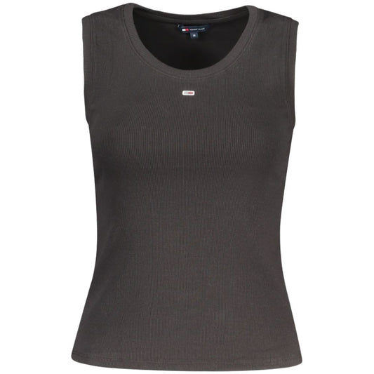 Tommy Hilfiger – Schwarzes Baumwoll-Tanktop