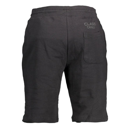 Cavalli Class Schwarze Baumwollhose