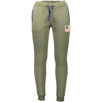 US POLO ASSN. Grüne Baumwollhose