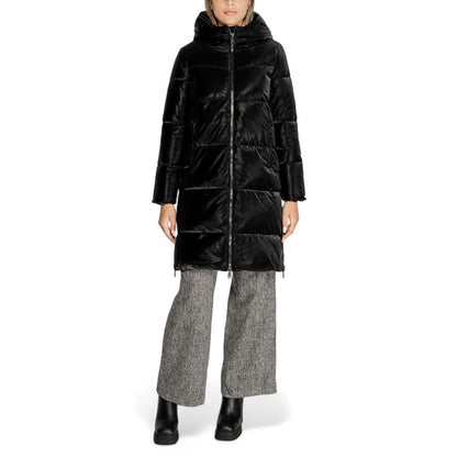 Cleré Schwarze Polyesterjacken und -mäntel