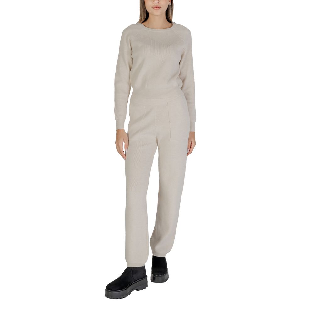 Cleré Beige Viskosepullover