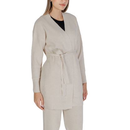 Cleré Beige Viskose-Cardigan
