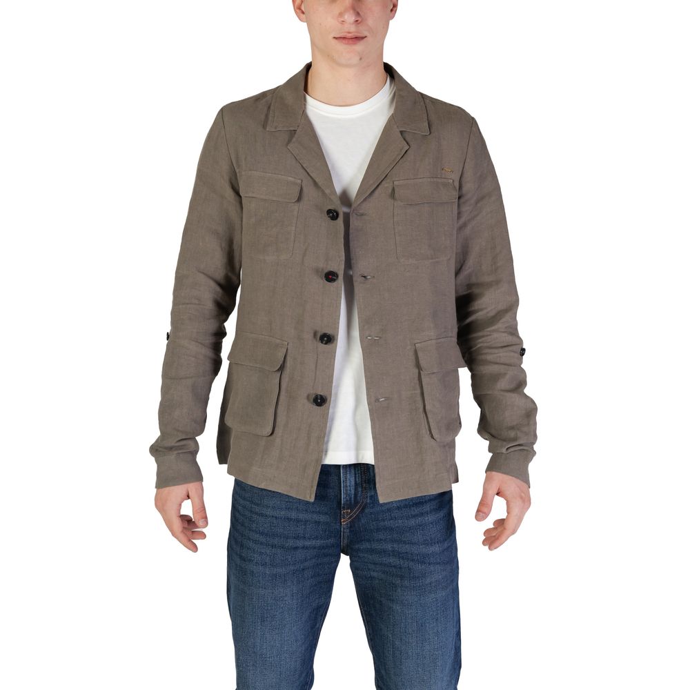 In My Hood – Grüner Leinenblazer