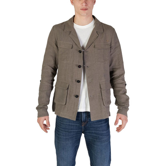 In My Hood – Grüner Leinenblazer