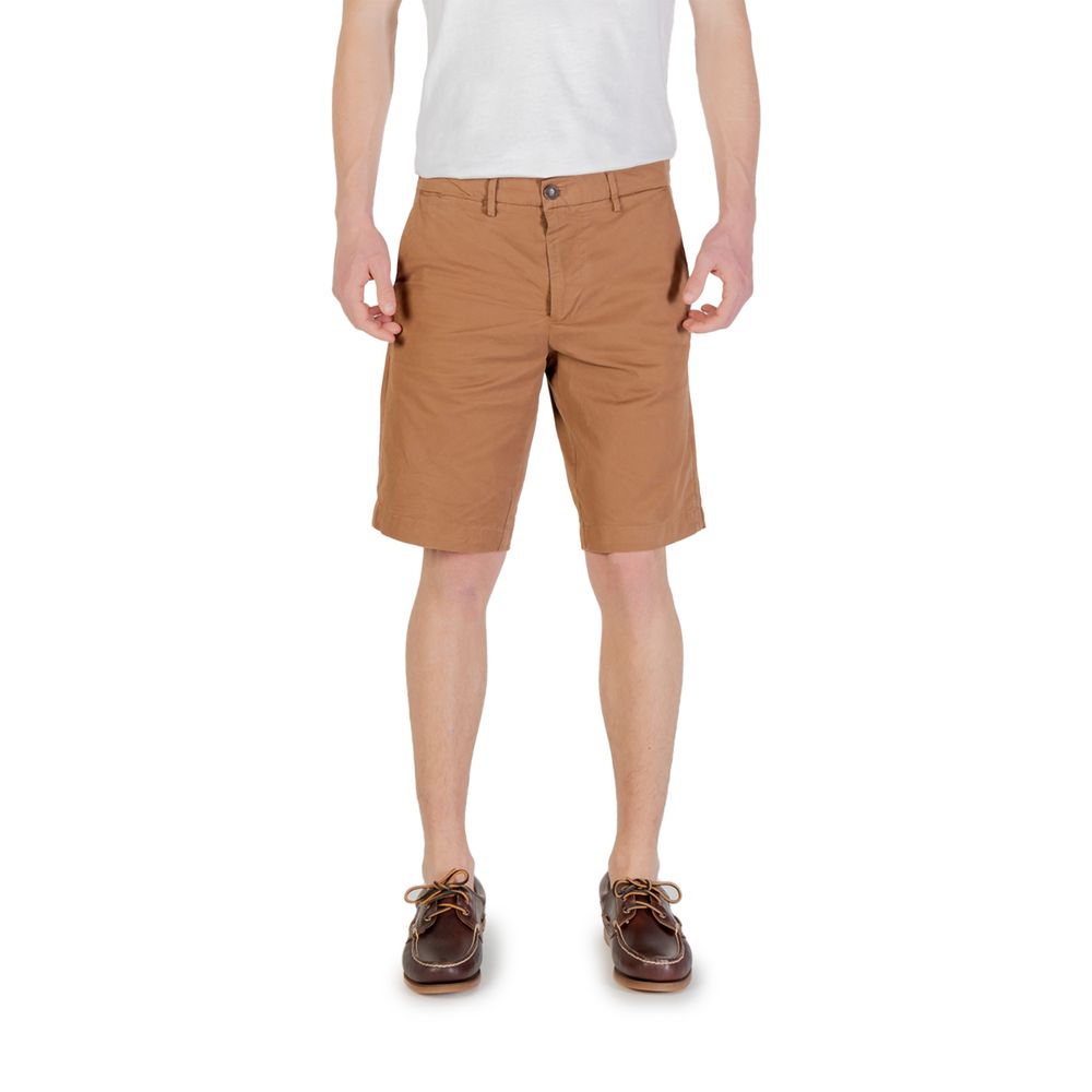 Borghese Beige Baumwoll-Bermudashorts