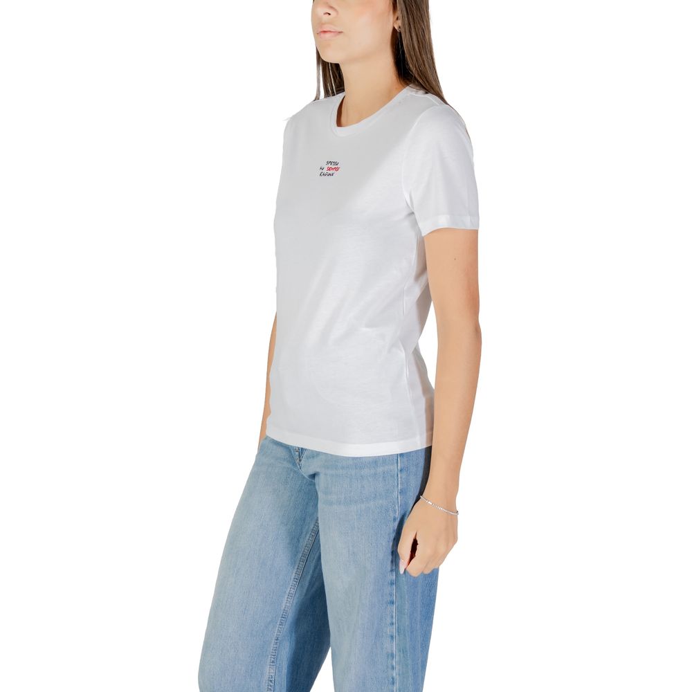 Only Bicolor Cotton T-Shirt