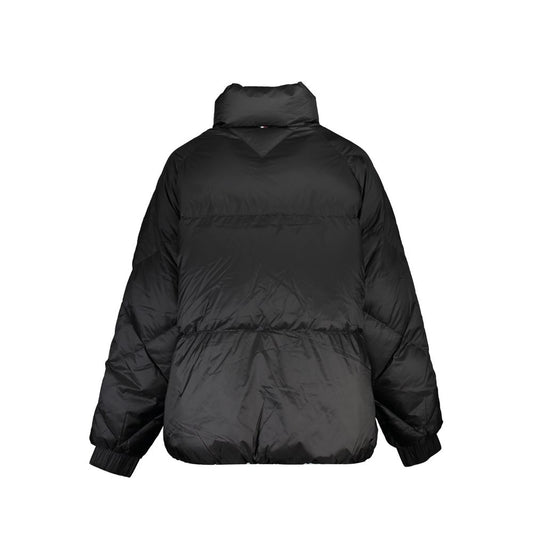 Tommy Hilfiger Schwarze Polyesterjacken und -mäntel