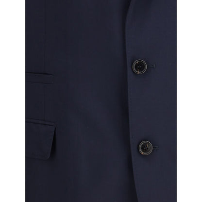 Brunello Cucinelli Blauer Wollblazer