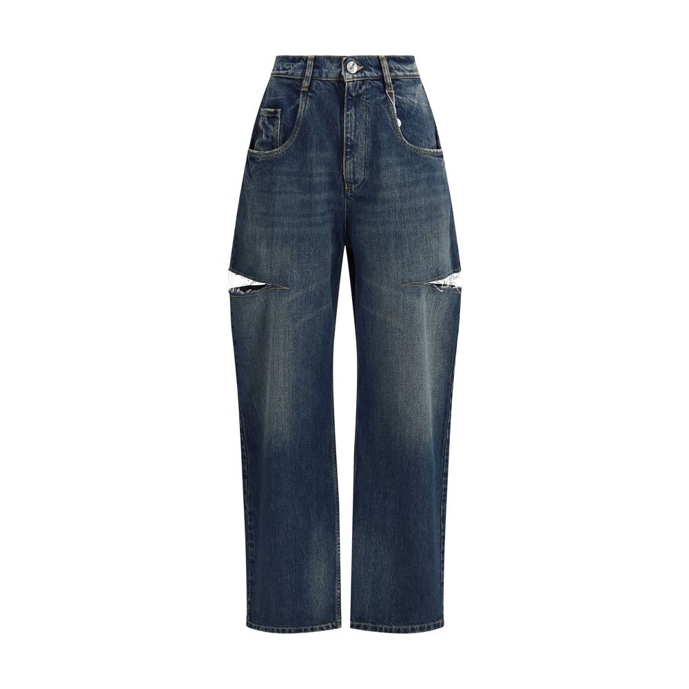 Margiela Denim-Jeans mit Cut-Out-Detail