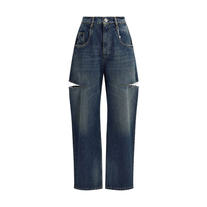 Margiela Denim-Jeans mit Cut-Out-Detail