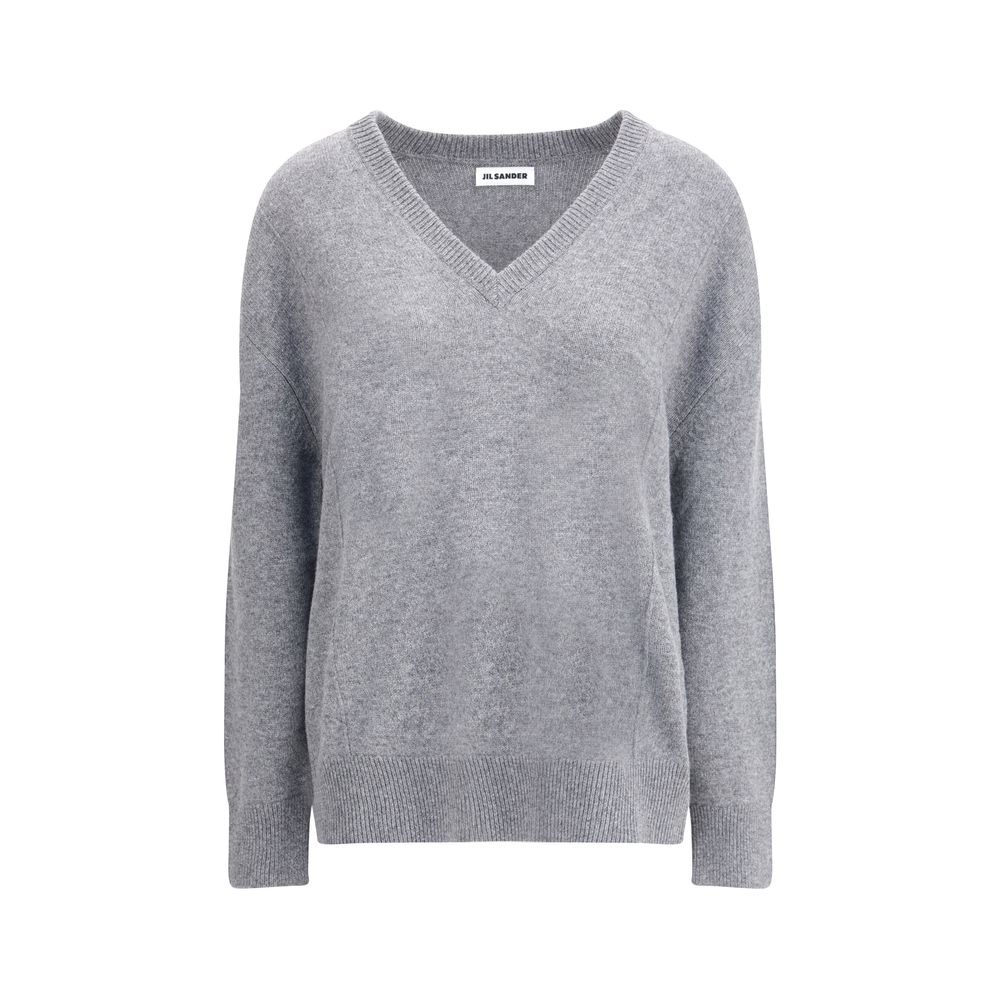 Jil Sander Pullover mit V-Ausschnitt