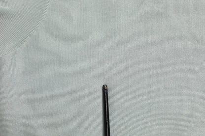 Dolce &amp; Gabbana – Graues Pullover-Oberteil mit Rollkragen und 3/4-Ärmeln