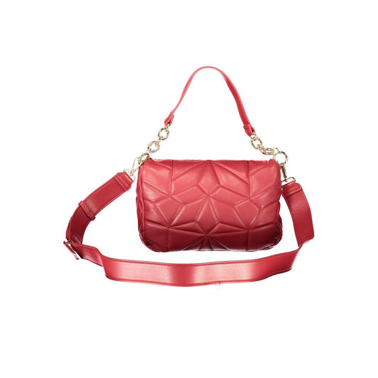 Mario Valentino Rote Polyethylen-Handtasche