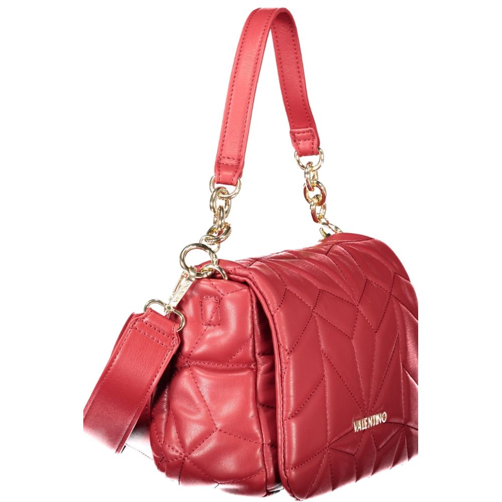 Mario Valentino Rote Polyethylen-Handtasche