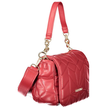 Mario Valentino Rote Polyethylen-Handtasche
