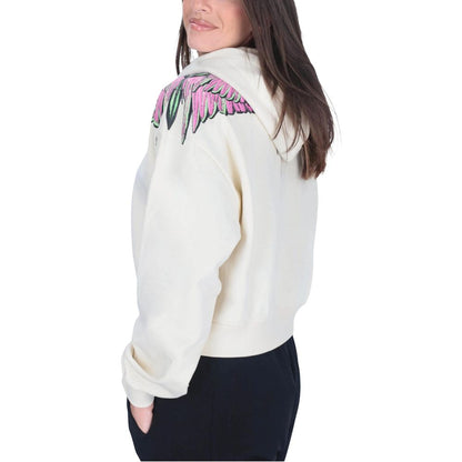 County of Milan – Kapuzenpullover aus weißer Baumwolle