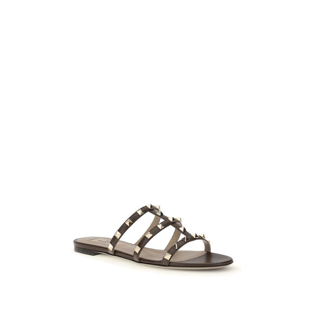 Valentino Garavani Rockstud Slider-Sandale