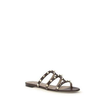 Valentino Garavani Rockstud Slider-Sandale