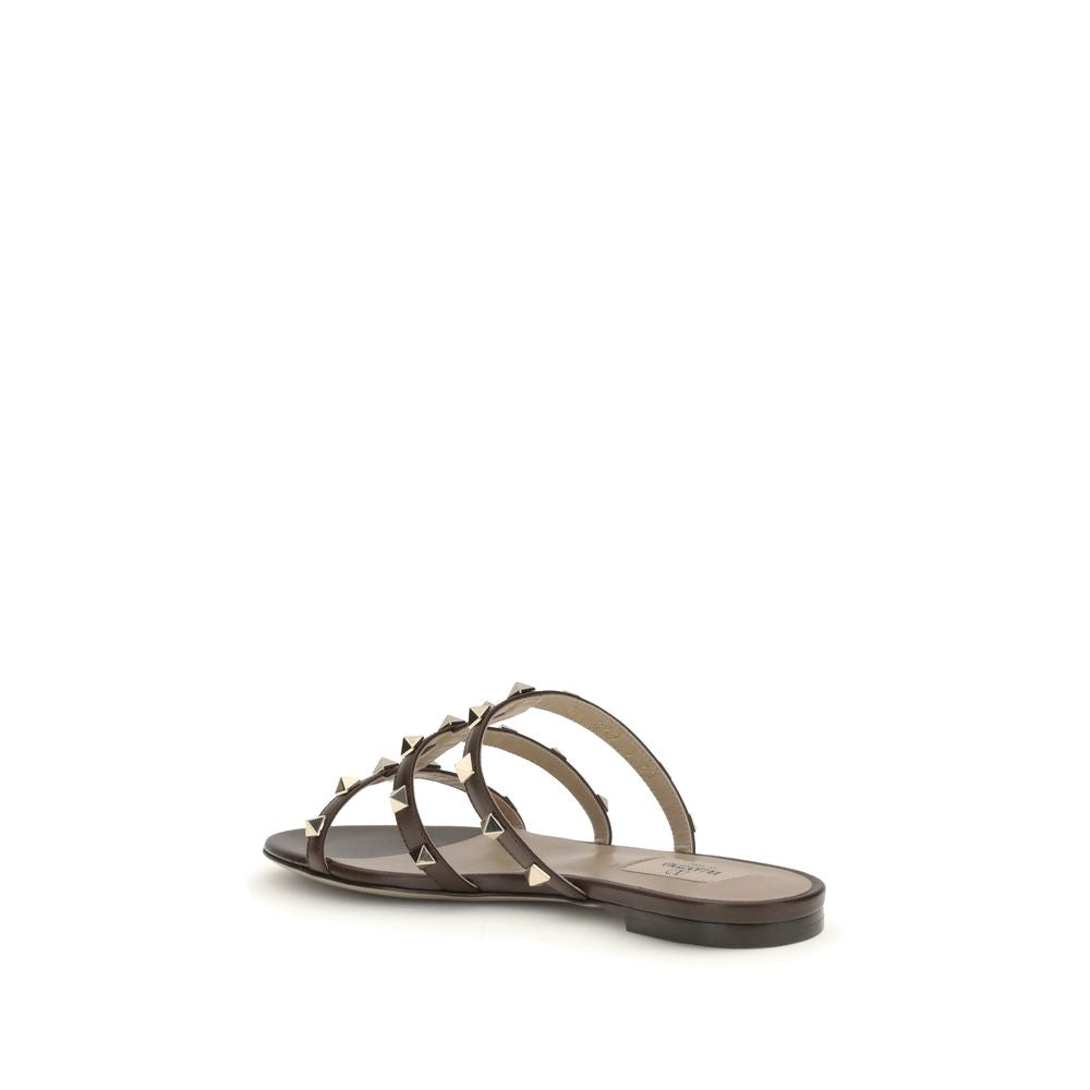 Valentino Garavani Rockstud Slider-Sandale