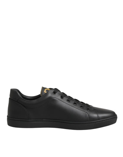 Dolce &amp; Gabbana Schwarz Street Life Low Top Herren Sneakers Schuhe