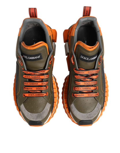 Dolce &amp; Gabbana Mehrfarbige Super King Low Top Sneakers Schuhe