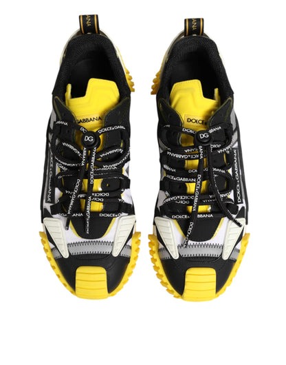 Dolce &amp; Gabbana Mehrfarbige Nylon Low Top NS1 Sneakers Schuhe