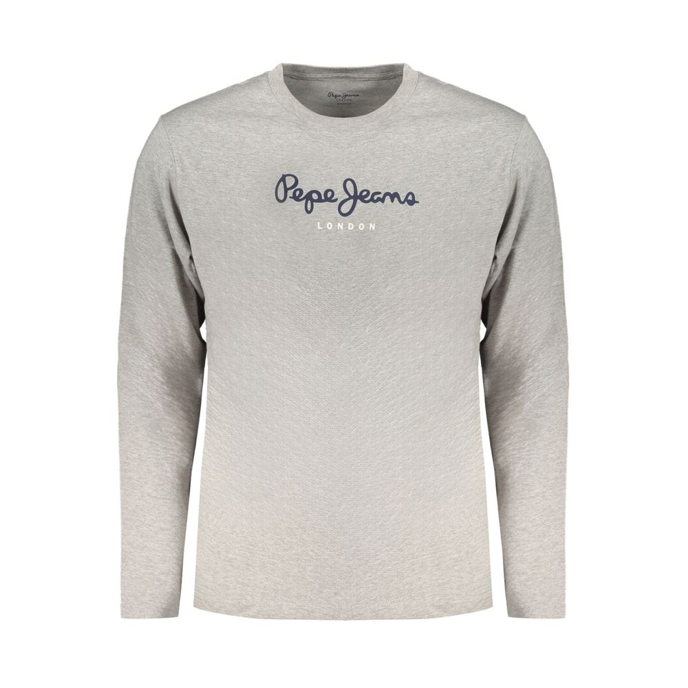 Graues Baumwoll-T-Shirt von Pepe Jeans