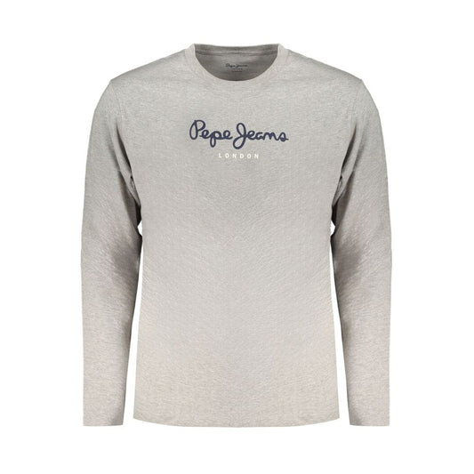 Graues Baumwoll-T-Shirt von Pepe Jeans