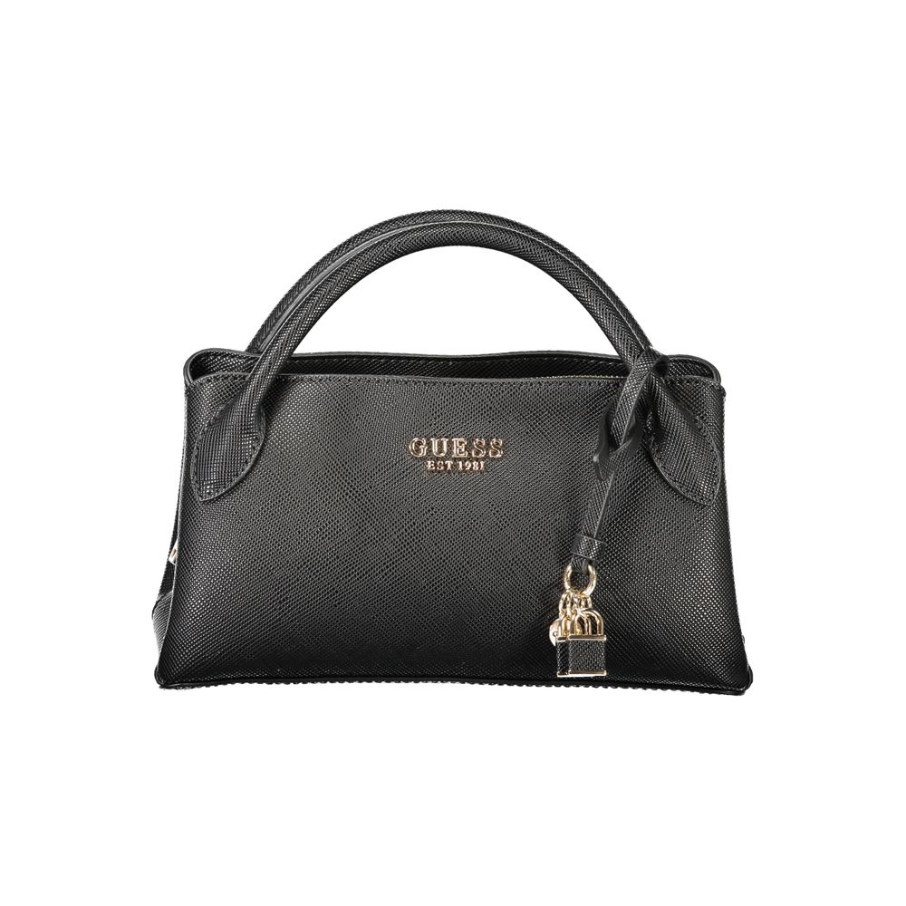 Guess Jeans – Schwarze Polyethylen-Handtasche