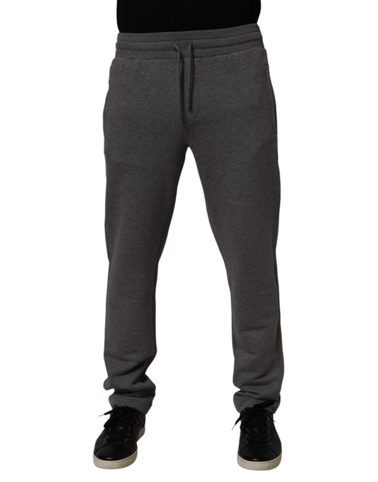 Dolce &amp; Gabbana Graue Jogginghose aus Baumwolle