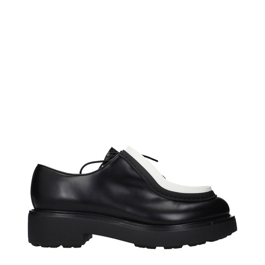 Prada – Oxfords und Derbys aus schwarzem Leder