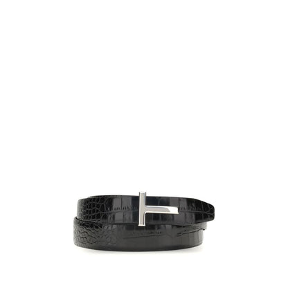 Tom Ford Black Leather Belt