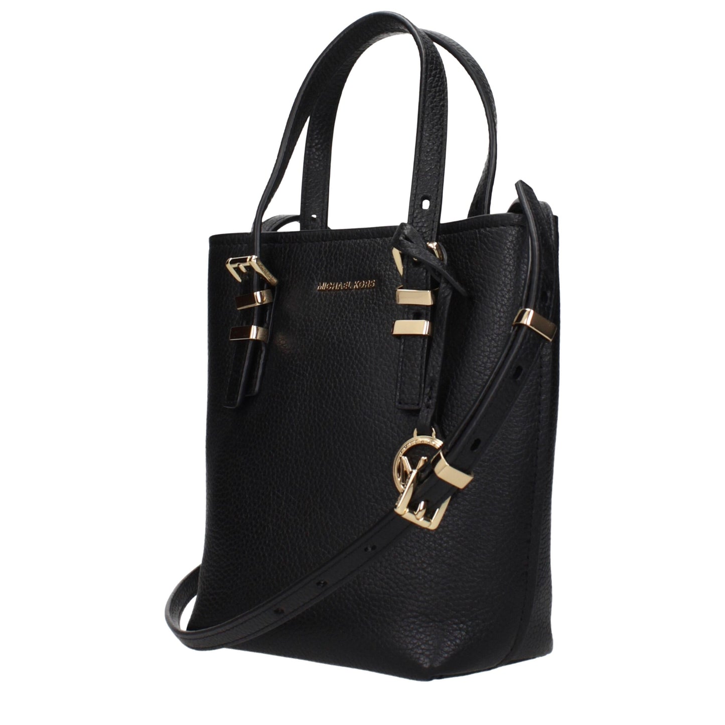 Michael Kors Schwarze Lederhandtaschen