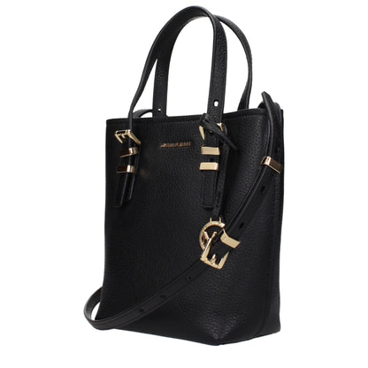 Michael Kors Schwarze Lederhandtaschen