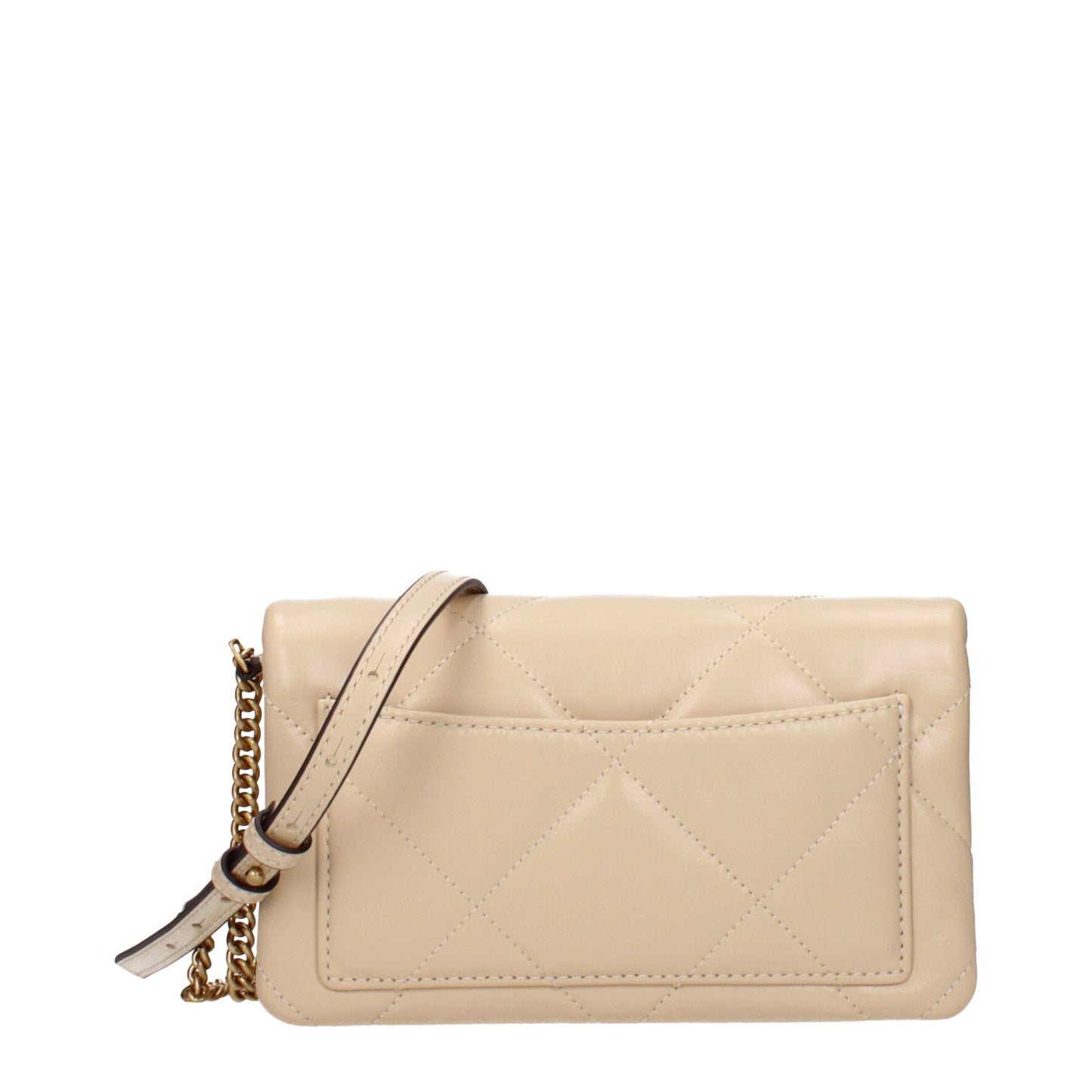 Tory Burch Beige Leder Umhängetaschen