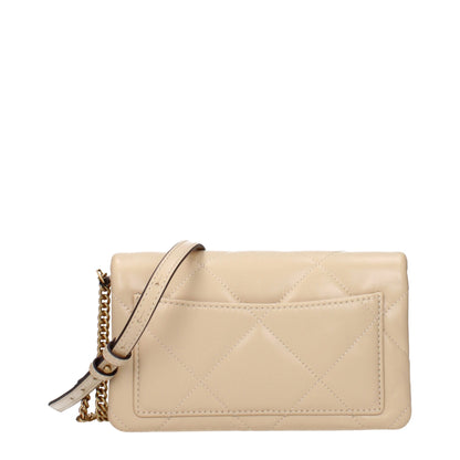 Tory Burch Beige Leder Umhängetaschen